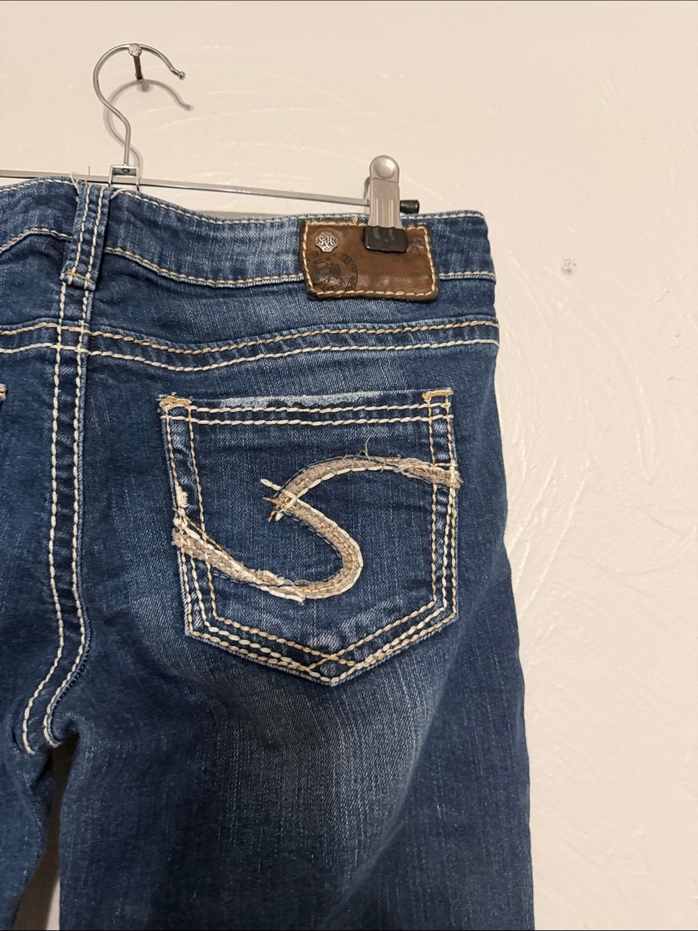Silver jeans